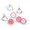 Big Dot of Happiness Pink Twinkle Twinkle Little Star - Party Round Candy Sticker Favors - Labels Fits Chocolate Candy (1 sheet of 108)